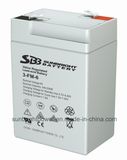 6V6ah Small Size AGM Battery (3-FM-6W) with CE RoHS UL
