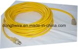 Outdoor UL/ETL Heavy Duty 12AWG 02FT - 100FT Extension Cord Power Cord with NEMA5-15 Lighted End