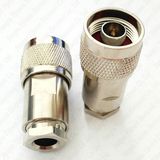 N Type Male Clamp Connector for LMR300 5D-Fb RG6 RF Coaxial Cable Plug