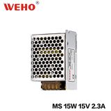 Manufacturer Constant Voltage 15W 15V Mini Size LED Power Supply 1A