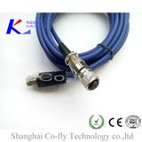 Female/ Male Electronic M12 2, 3, 4, 5, 6, 7, 12, 17 Pin Connector with Male RJ45