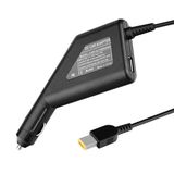 Laptop Car Adapter for IBM/Lenovo 20V 4.5A Rectangular with Pin