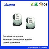 220UF 16V SMD Ultra Low Impedance Aluminum Electrolytic Capacitor