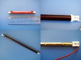 Ruby-Coated Halogen Heating Tube with CE Quartz Halogen Heating Lamp