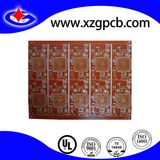 Multilayer PCB with Red Mask Small BGA and Immersion Gold