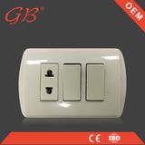 Electrical South American ABS Wall Socket Wall Switch