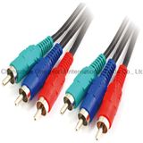 Component Lead 3 RCA Plug-3 RCA Jacks Cable