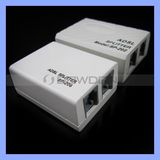 Telephone Phone Fax Network Rj11 Cable ADSL Modem Micro Filter Splitter