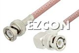 BNC Male to BNC Male Right Angle Cable