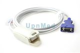 Fukuda Denshi Ds7100 Adult Finger Clip SpO2 Sensor, 14pin