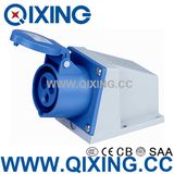 Cee/IEC 16A 3p 320V IP44 Wall Mounted Socket