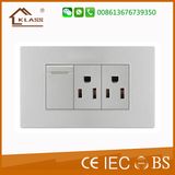 3 Poles Socket with 1gang Switch with Ce IEC Saso Certificate