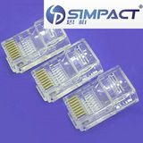 UTP Cat5e RJ45 RJ45 Connector-Simpact