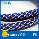 HDMI 19 Pin Plug-Plug Cable for 4K & HDTV with Braiding