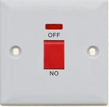 British Standard One Gang 25A Dp Wall Switch E