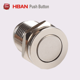 12mm Hyperplane Metal Push Button Switch