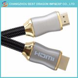 4K 2.0 Zinc Shell High Speed HDMI Cable with Ethernet Nylon Mesh