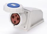 63A 2P+PE IP67 surface-mounted socket (MN6312)