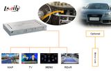 HD All-Purpose Car Upgrade GPS Navigation Video Interface Box for 09-14 Audia4l, Wince6.0, Tracker