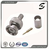 BNC Male Plug 50ohm Crimp Connector