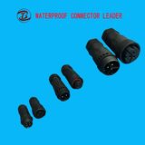 Waterproof Connector 3 Pin 14mm Cable Diameter IP68 Connector