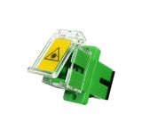 Sc APC Simplex Fiber Optic Adapter with Shutter