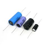 47UF 25V Axial Type Bi-Polor Aluminum Electrolytic Capacitor