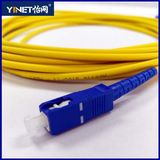 FTTH Fiber Optical Equipment 3m Sc-Sc Simplex 9/125 Singlemode Fiber Optic Cable Sc Patch Cord