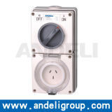32A 500V Combination Switched Sockets