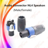 Audio Connector Nl4 Speakon 4-Pole Outdoor Cable Connector