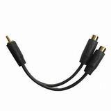 RCA Cable, 1 RCA Plug to 2 RCA Jacks Connectors