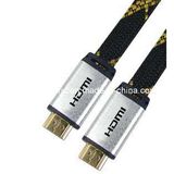 HDMI Flat Cable with 1080P Internet 3D Nylon Sleeve