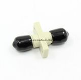 St mm Duplex Plastic Fiber Optic Adapter