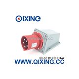 Cee/IEC IP44 63A 400V 5p Wall Mounted Plug
