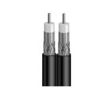 Dual Cable CATV Coaxial Cable RG6 Twin Cable