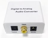 Digital to Analog Audio White Converter, 3.5mm