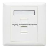 RJ45 1 Port Cat. 6 Faceplate