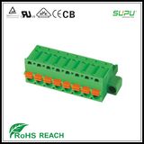 5.08mm Pitch Screwless Female Connector with Screw