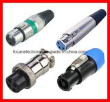 Microphone XLR Connector, Audio Plug, Cannon Connector