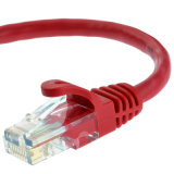 Cat5e UTP RJ45 Ethernet Patch Cord Cable 15 Feet Red