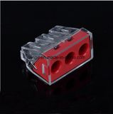 CT103D Push Wire Connector for Junction Box 3 Pin Conductor Cable Connector