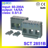 Heyi DIN-Rail Type China Manufacture 3 Phase Sct 2851b Three Phase Current Transformers