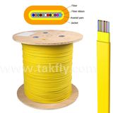 12 Cores Singlemode MPO Indoor Flat Fiber Optic Ribbon Cable