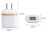 Private Design USB Travel Mobile Phone Cube Charger