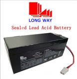 4V4.5ah Small Size Lead Acid Battery Used for Flashlight/Electric Torch