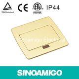 Cable System Intlligent Building System Multi Purpose IP44 Floor Receptable Floor Socket