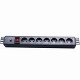 Denmark Plug Socket 7-Way PDU