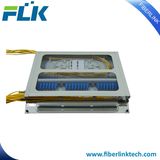 Fiber Optic Rack Mount Patch Panel Enclosure with Transparent Cover 19