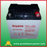 24ah 12V Gel Storage Battery for Solar Power System