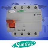 Residual Current Circuit Breaker 4pole (DCKB2-32A)